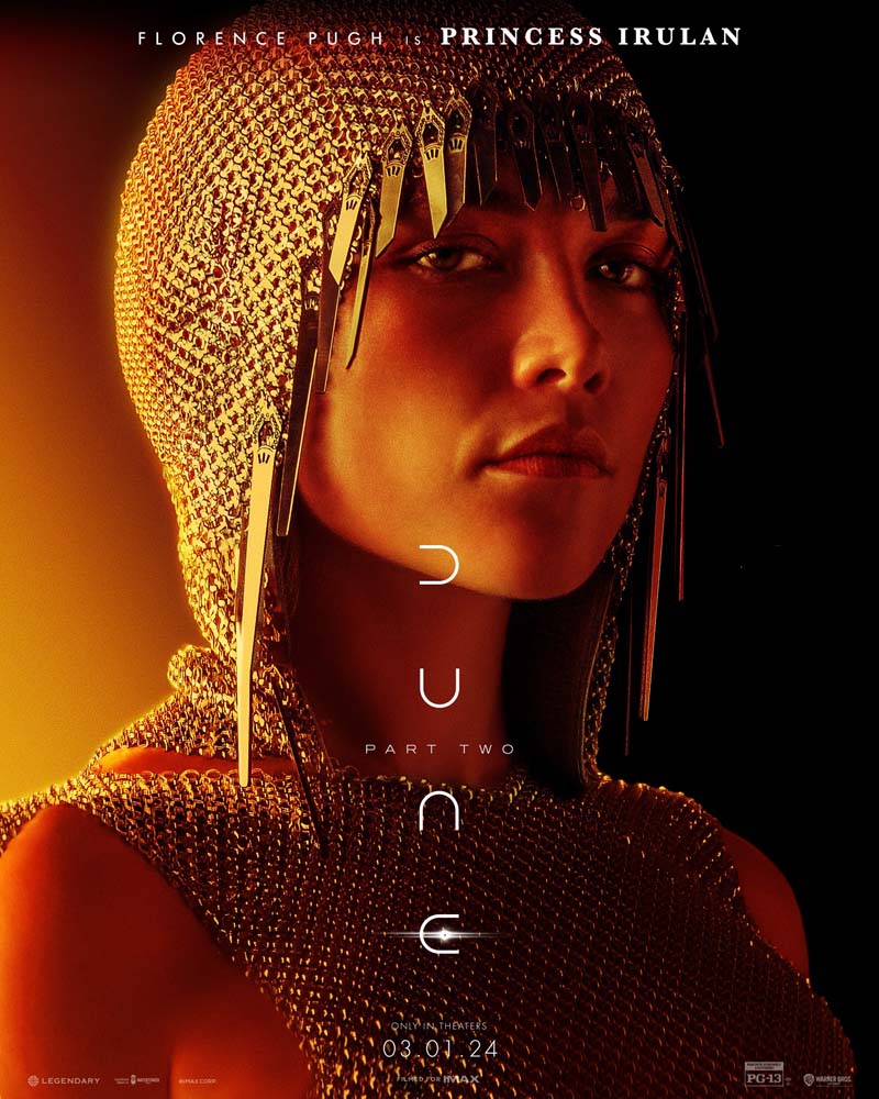 Персонажные постеры к фильму "Дюна 2" (2024)