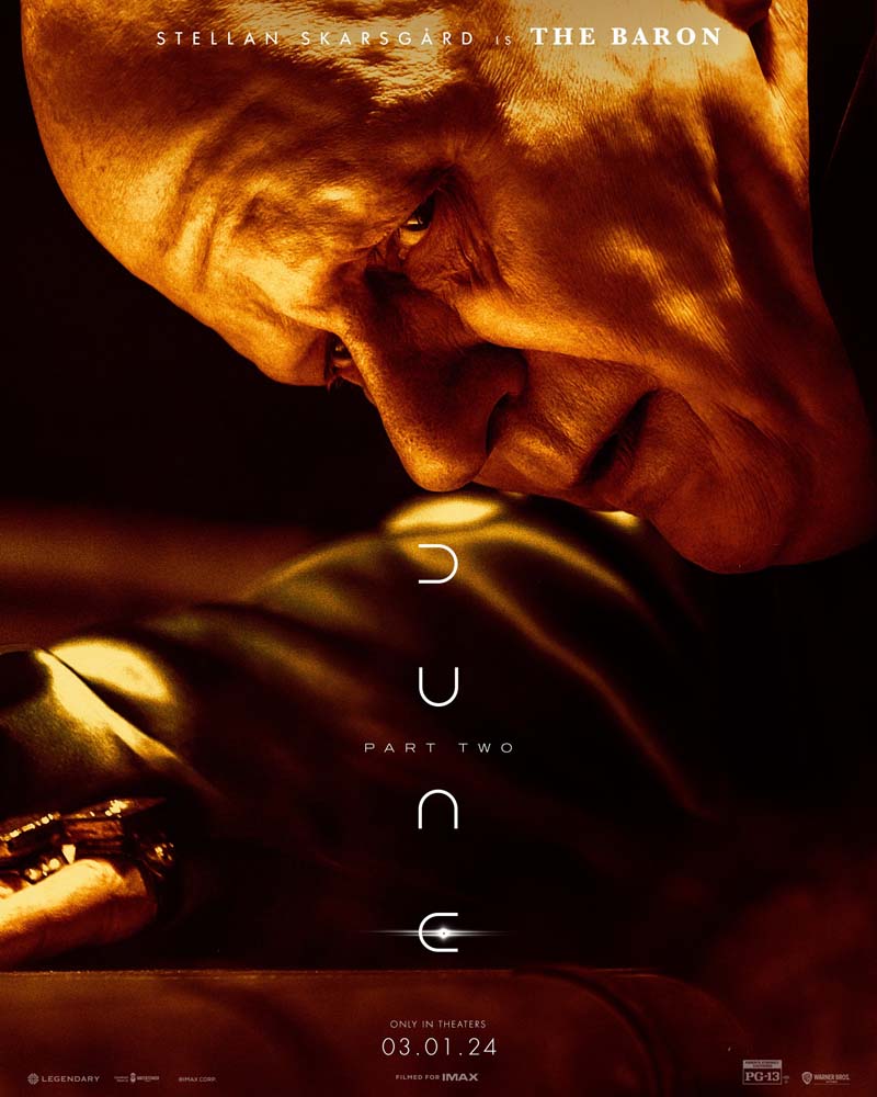 Персонажные постеры к фильму "Дюна 2" (2024)
